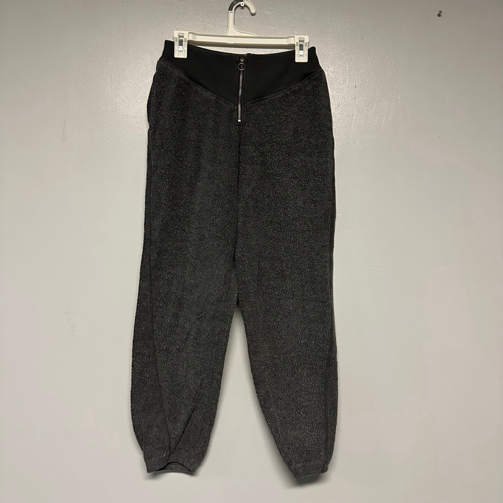Aerie Charcoal Fleece Track Pants & Joggers women’s small loungewear workout